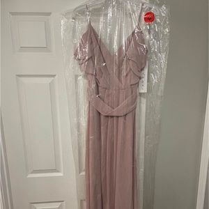 Brand new Bill Levkoff bridesmaid dress. Size 10 color FrostRose91